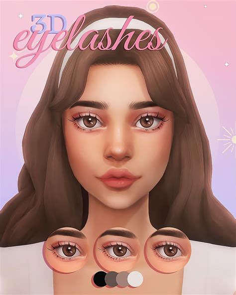 eyelashes sims 4 cc